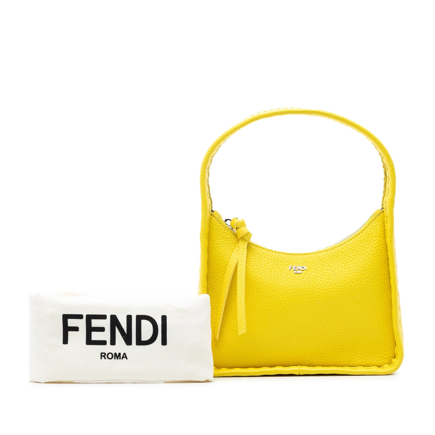 Fendi Mini Cuoio Romano Selleria Fendessence Handbag