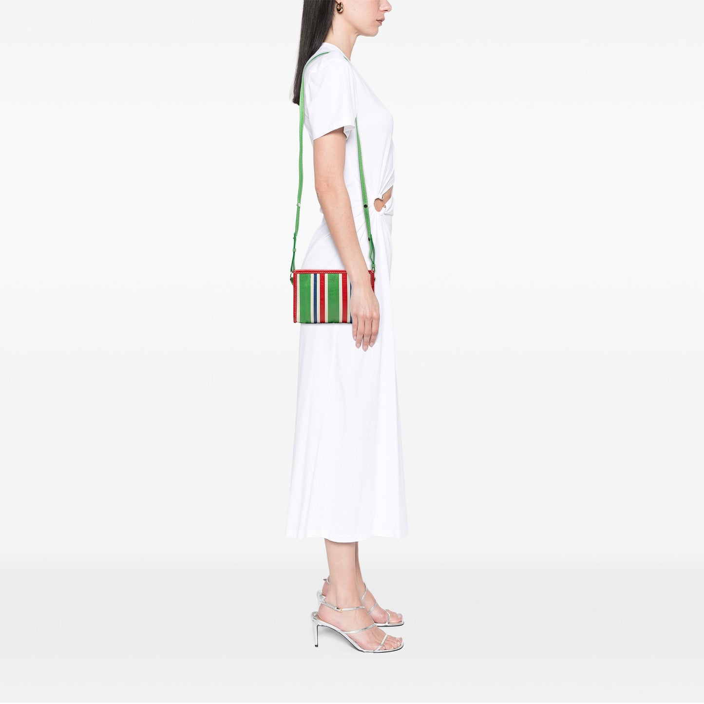 Balenciaga Lambskin Bazar Crossbody
