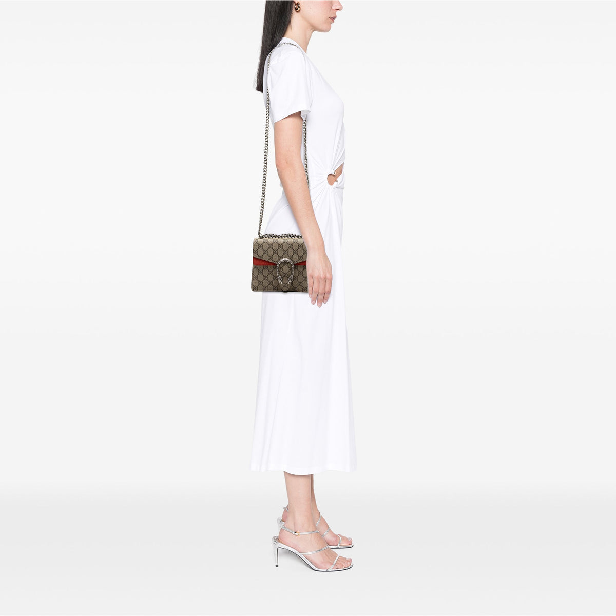 Gucci Small GG Supreme Dionysus Crossbody