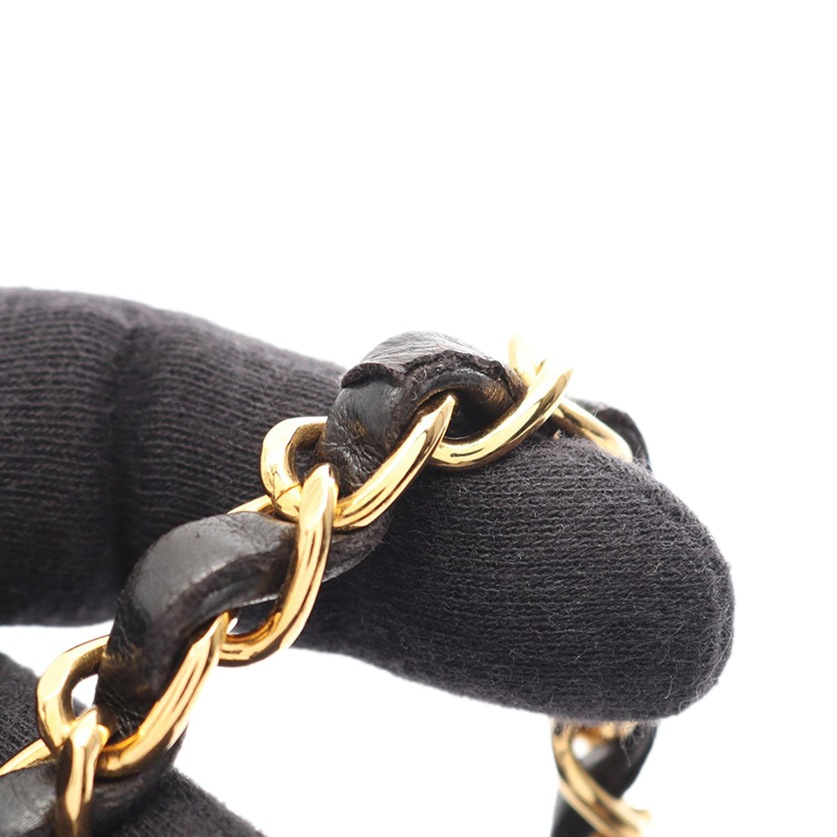 Chanel Quilted Lambskin Single Flap — Black