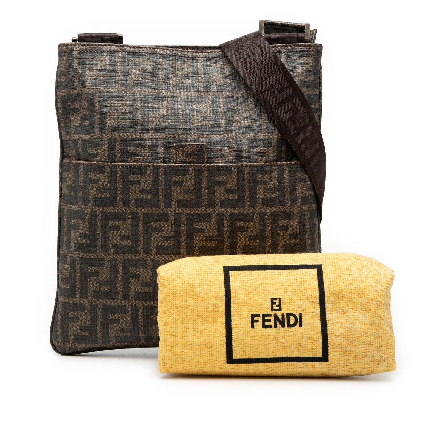 Fendi Zucca Spalmati Crossbody