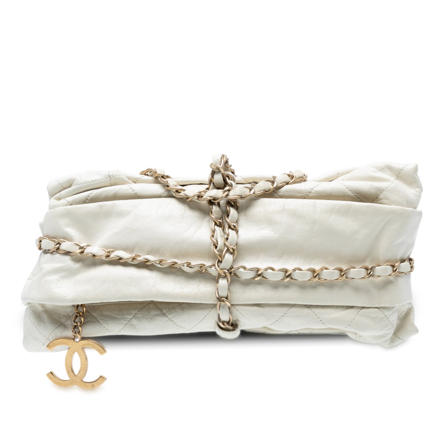 Chanel Quilted Calfskin Midnight Swim Baluchon Bag