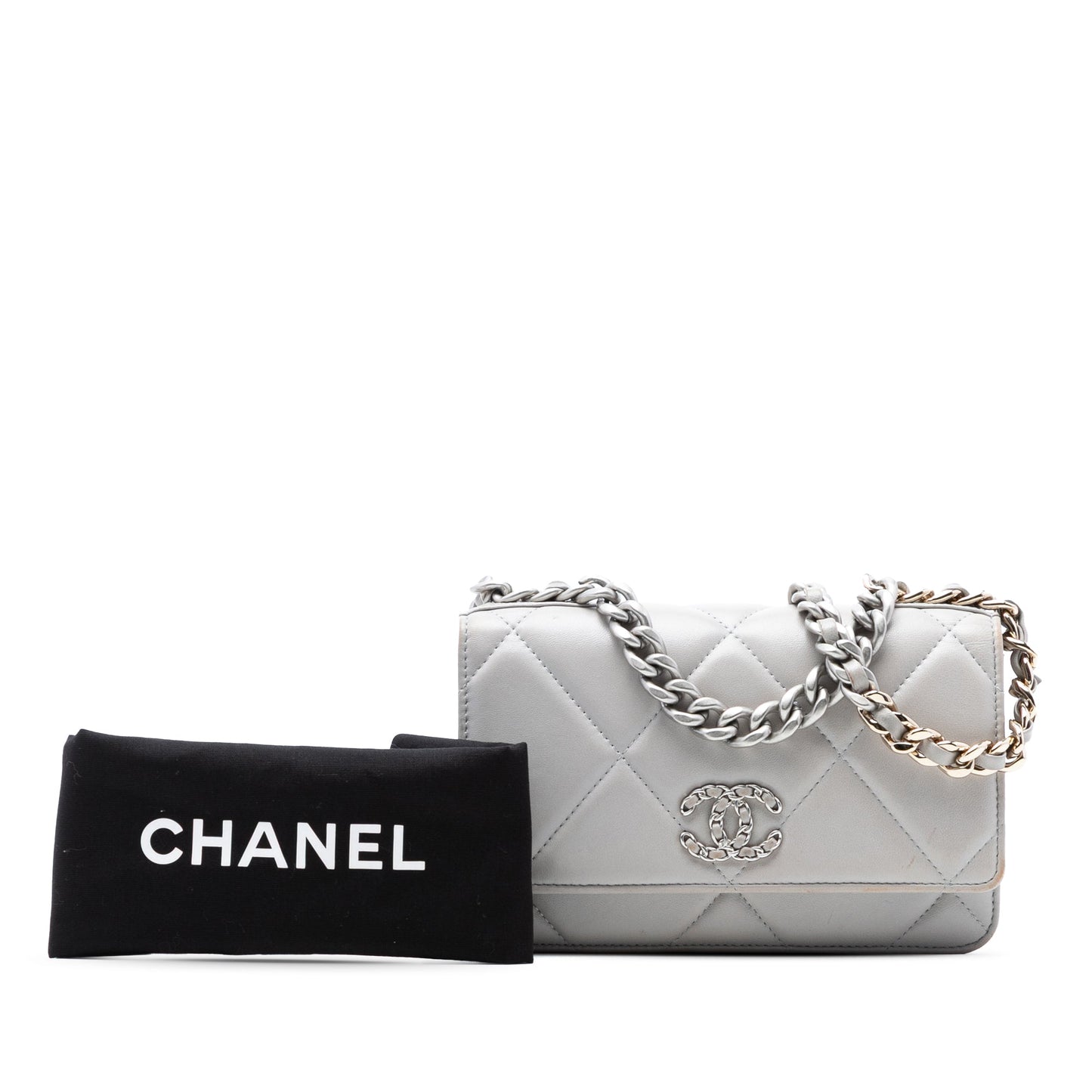 Chanel Quilted Lambskin 19 Wallet on Chain