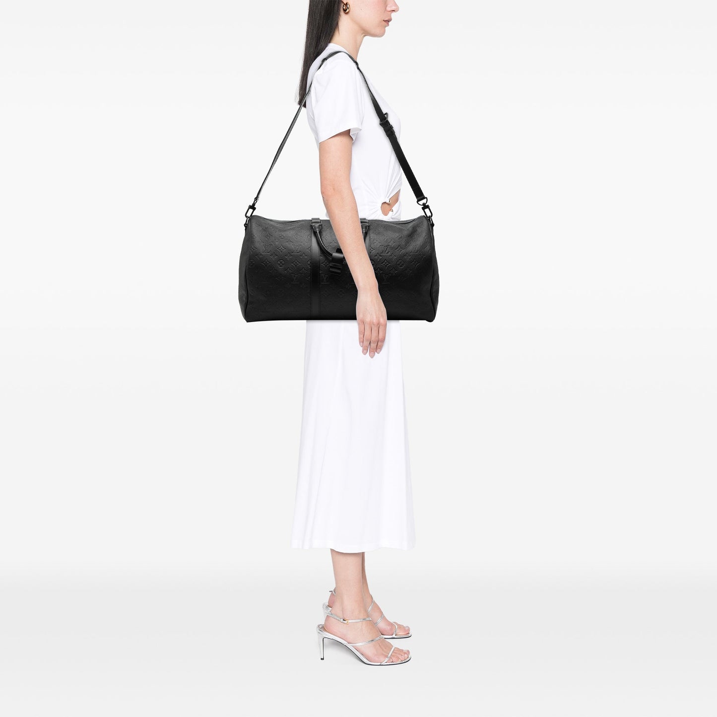 Monogram Shadow Keepall Bandouliere 50
