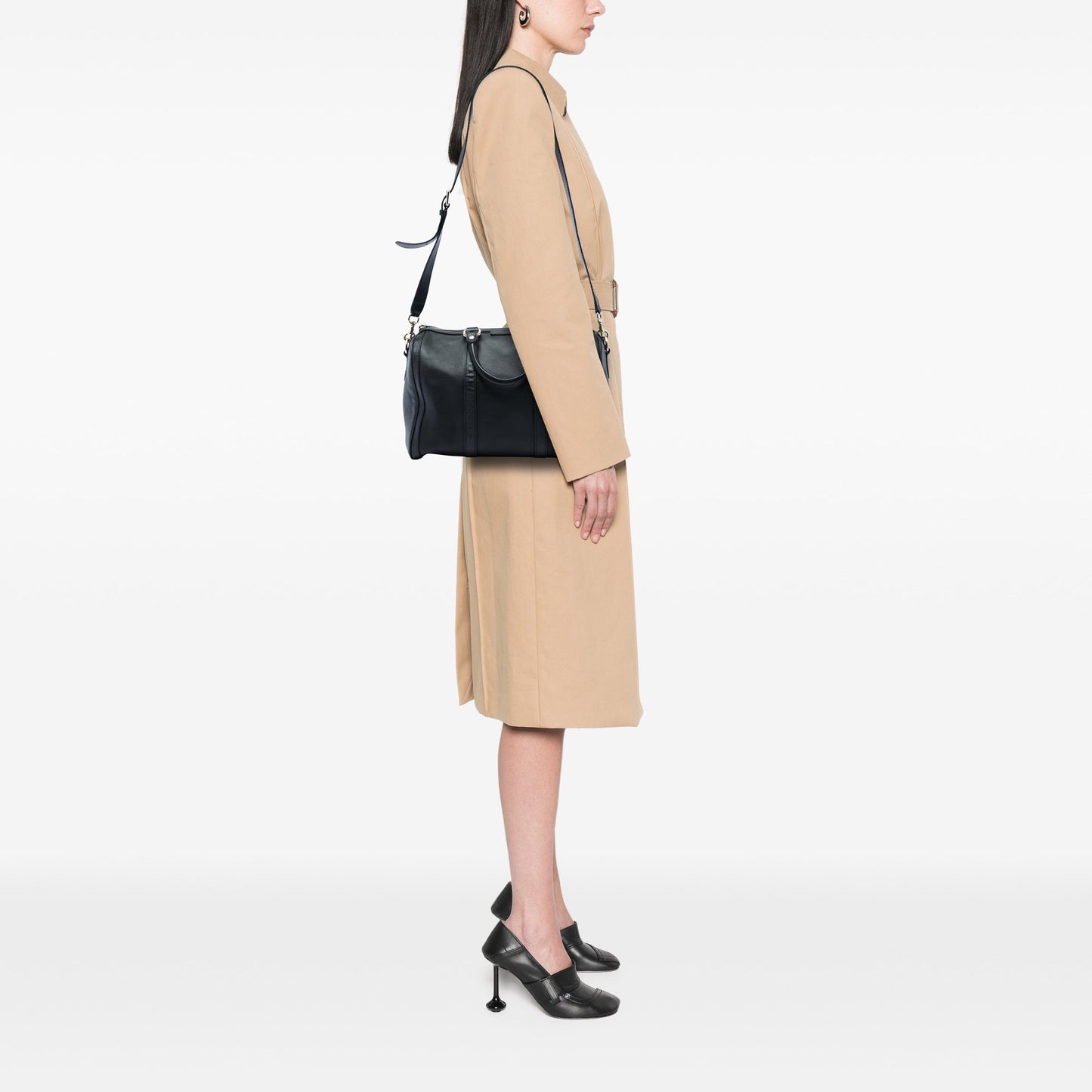 Gucci Medium Guccissima Trimmed Calfskin Joy Boston Bag