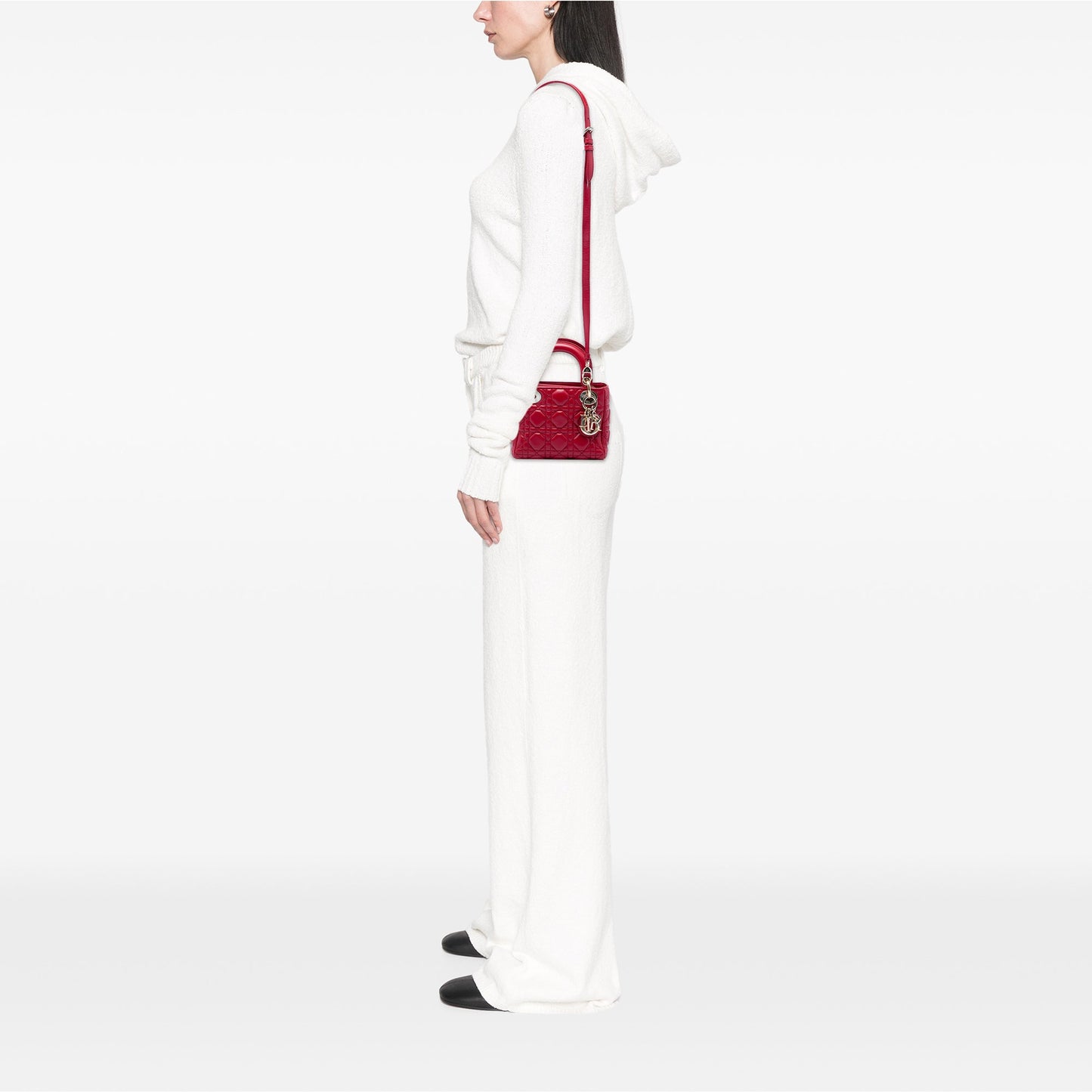 Dior Mini Lambskin Cannage Lady Dior