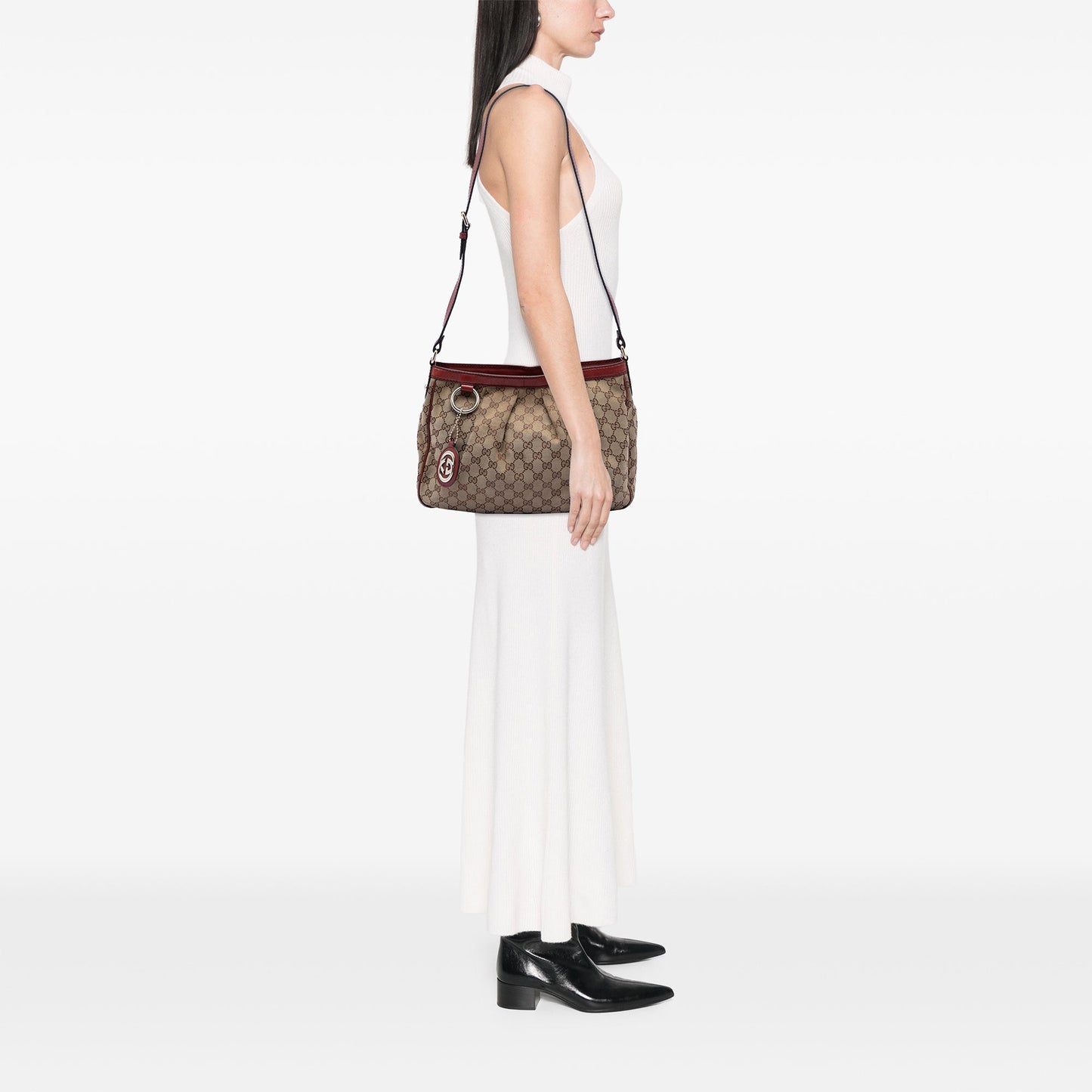 Gucci GG Canvas Sukey Crossbody