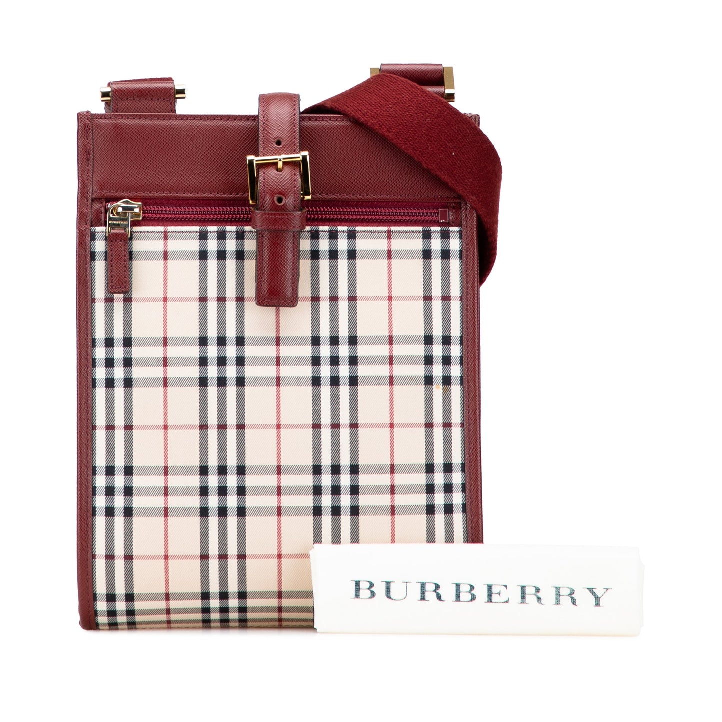 Burberry House Check Canvas Crossbody