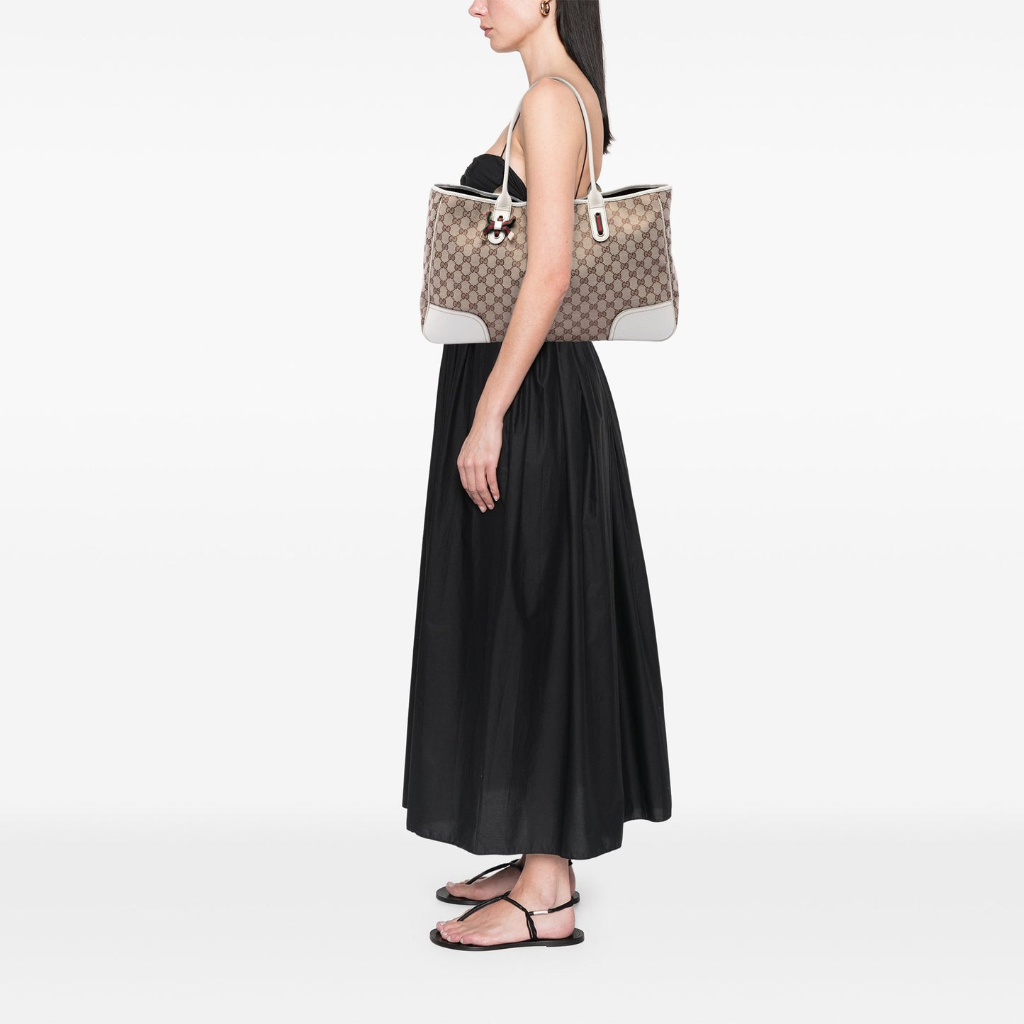 Gucci GG Canvas Web Princy Tote