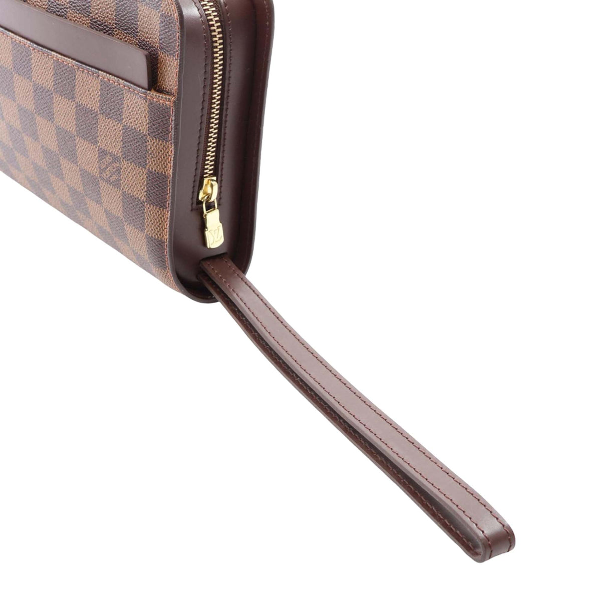 Louis Vuitton Damier Ebene Saint Louis Pochette — Brown