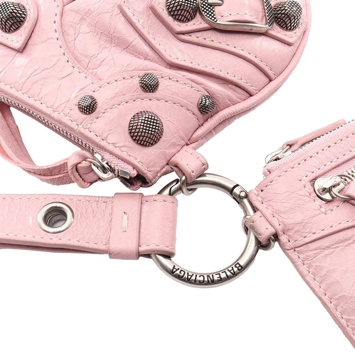 Balenciaga Lambskin Le Cagole Clutch