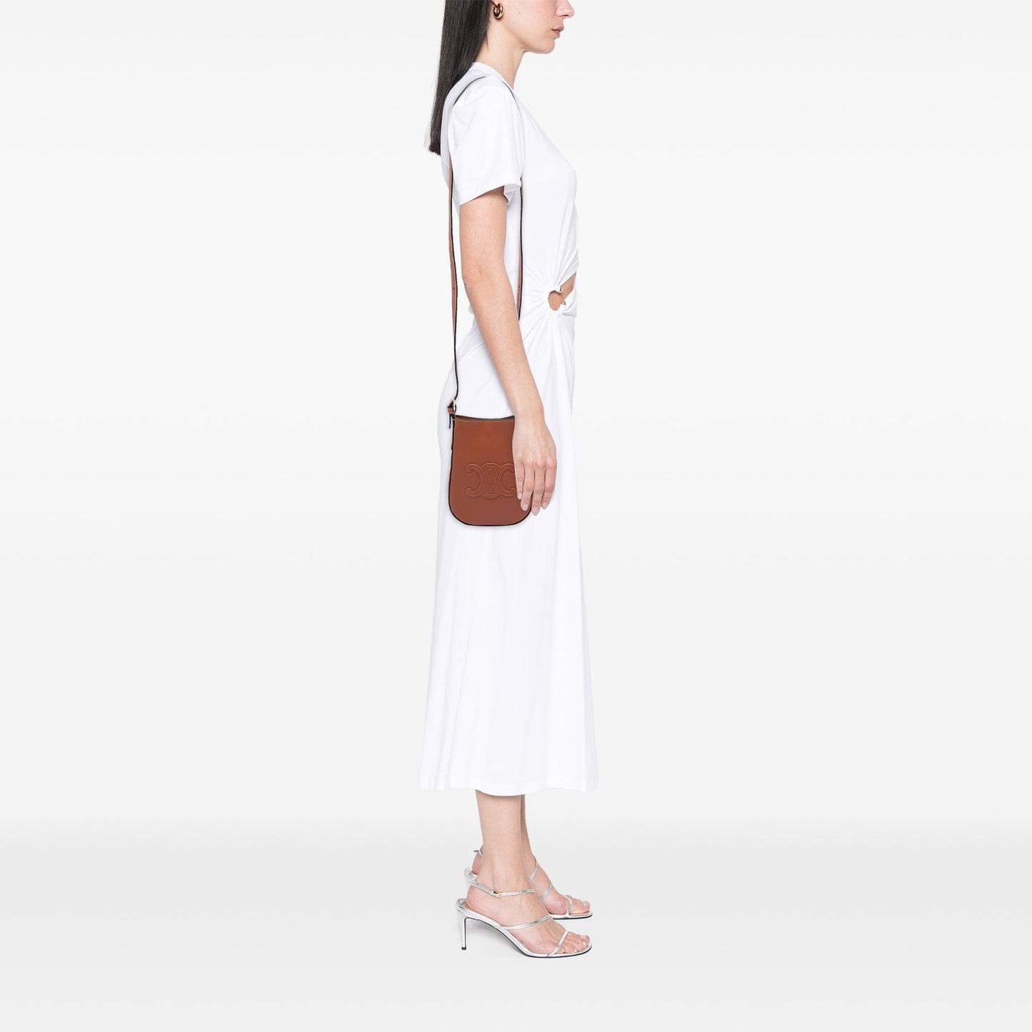 Celine Supple Calfskin Heloise Phone Pouch