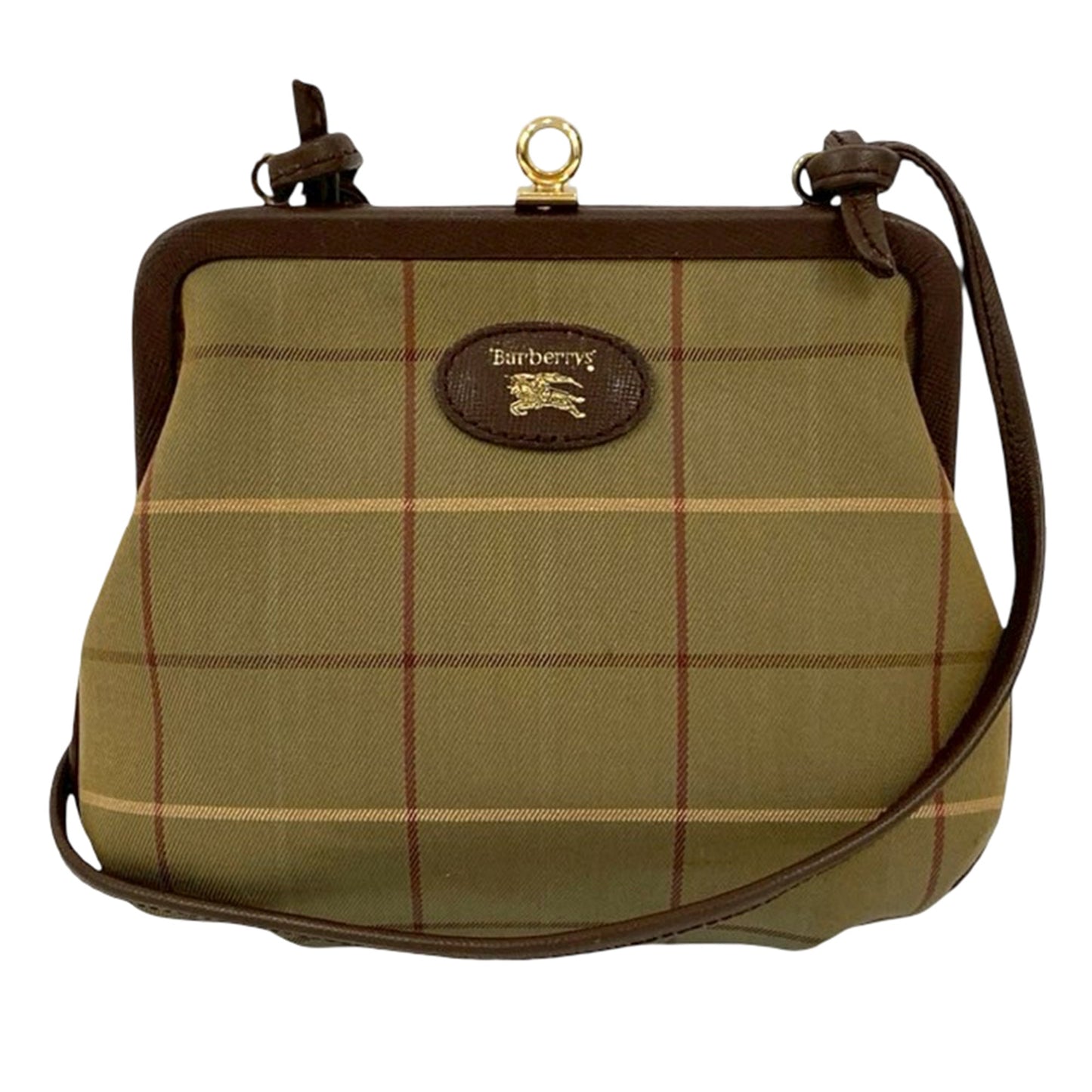 Burberry Vintage Check Canvas Crossbody
