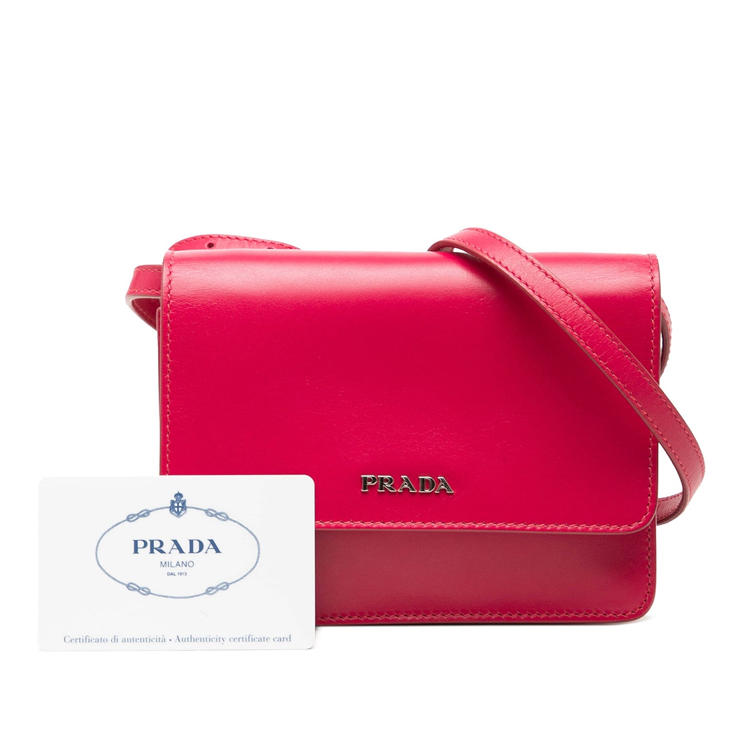 Prada Box Calf Crossbody