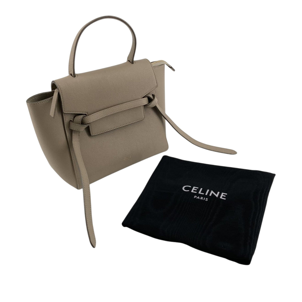 Celine Nano Grained Calfskin Belt Bag