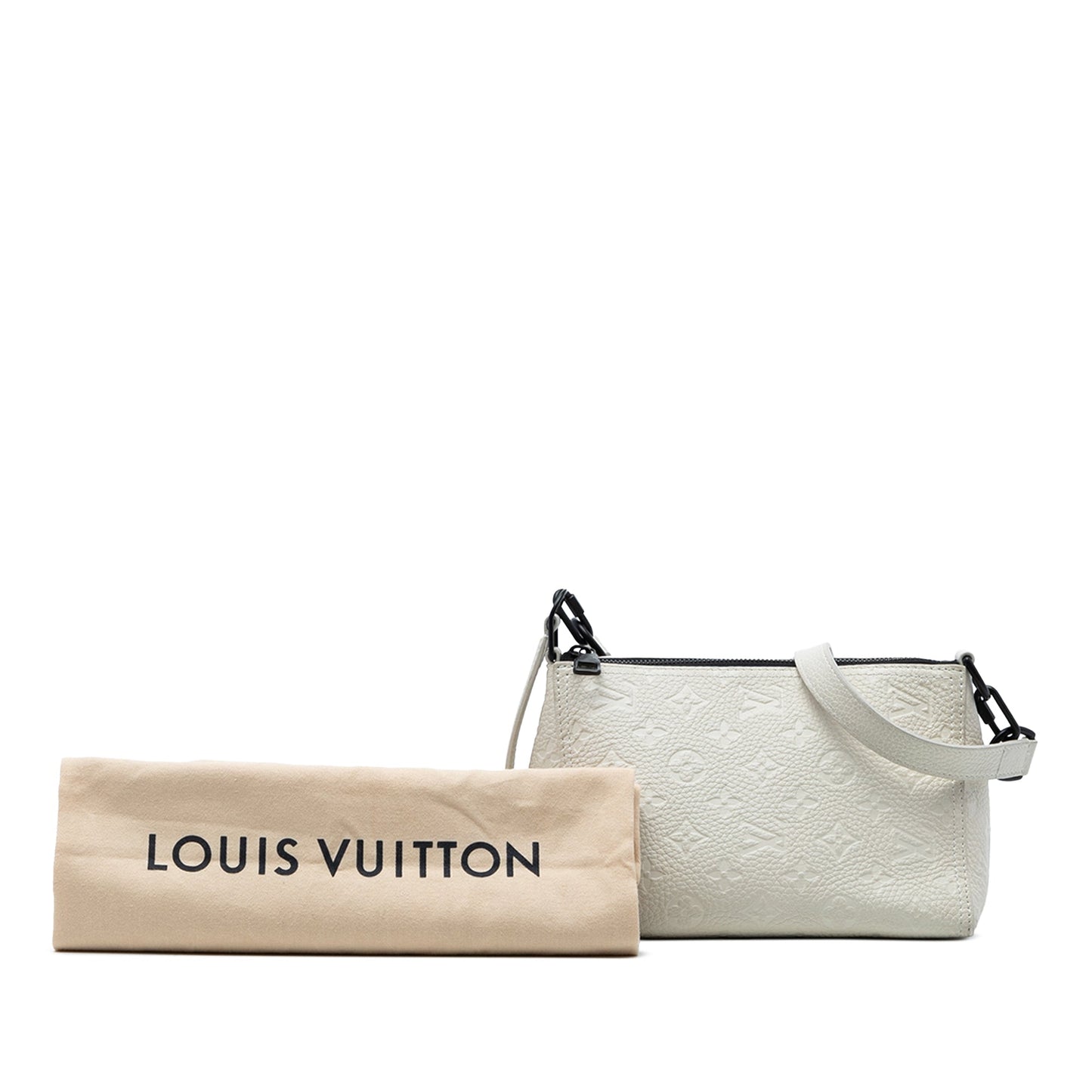 Monogram Empreinte Triangle Messenger Bag
