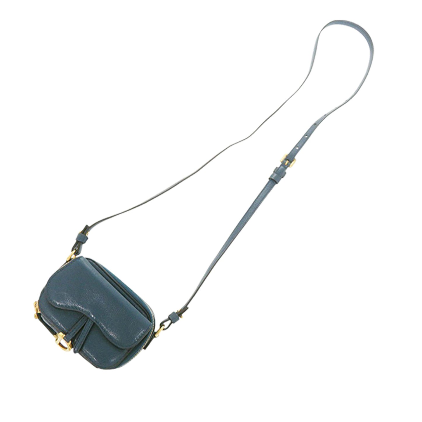 Dior Mini Goatskin Saddle Pouch
