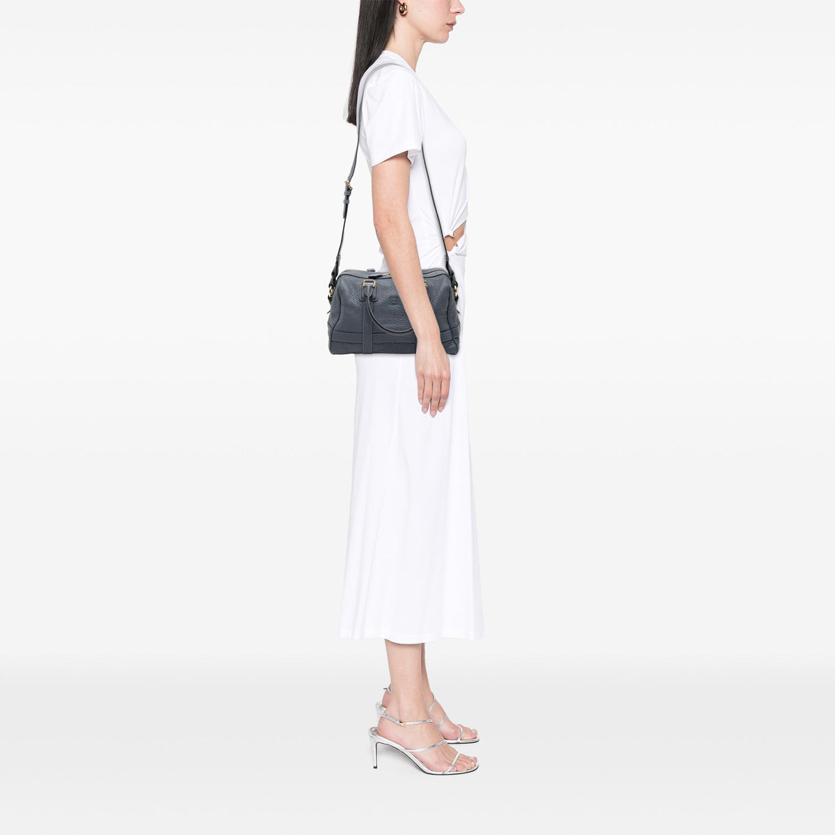 LOEWE Goatskin Anagram Paseo 30 Satchel