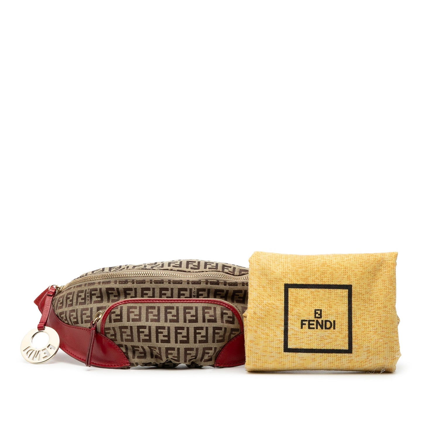 Fendi Zucchino Canvas Belt Bag