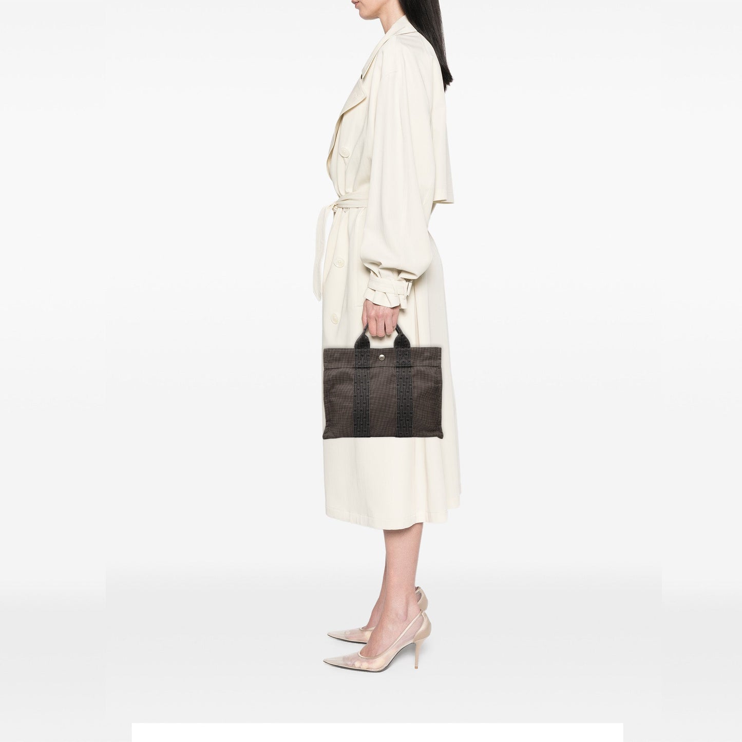 Hermès Canvas Herline PM