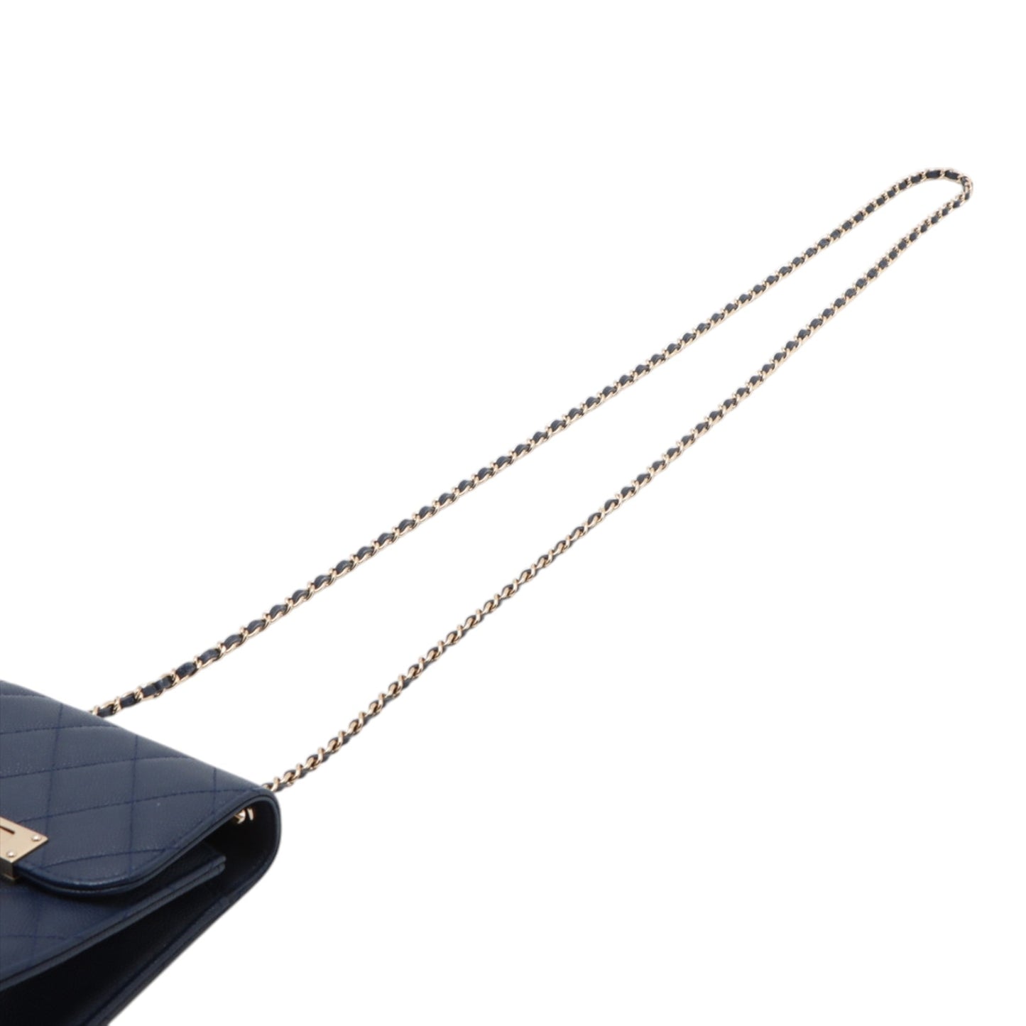 Chanel Quilted Caviar Golden Class Phone Holder