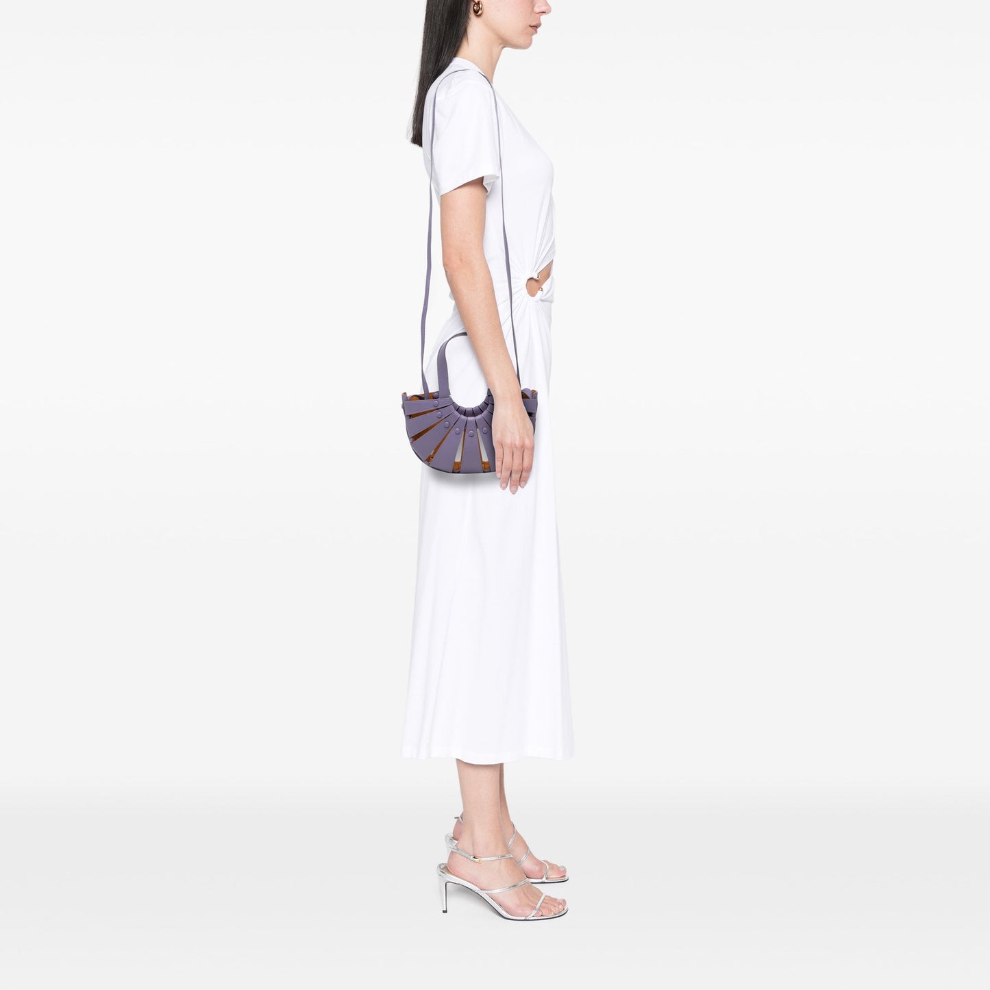 Bottega Veneta Small Calfskin Shell Bag