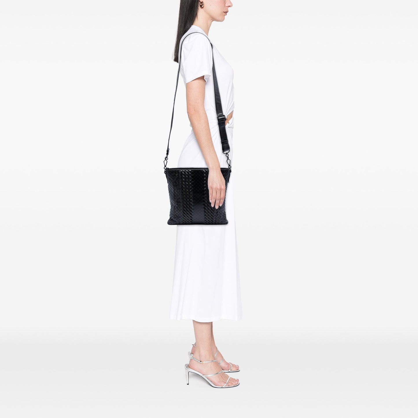 Bottega Veneta Leather Intreccio Imperatore Crossbody