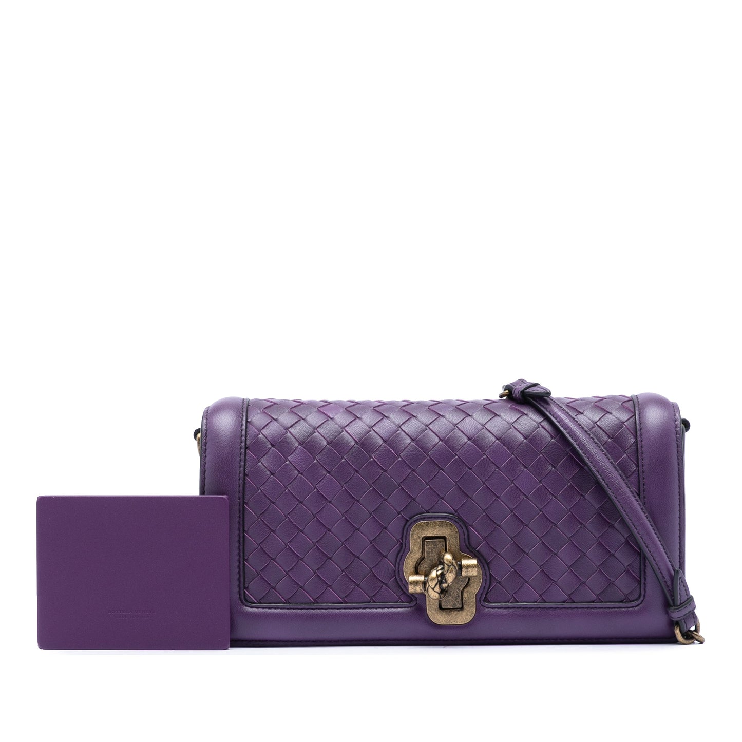 Bottega Veneta Nappa Intrecciato Olimpia Knot Crossbody