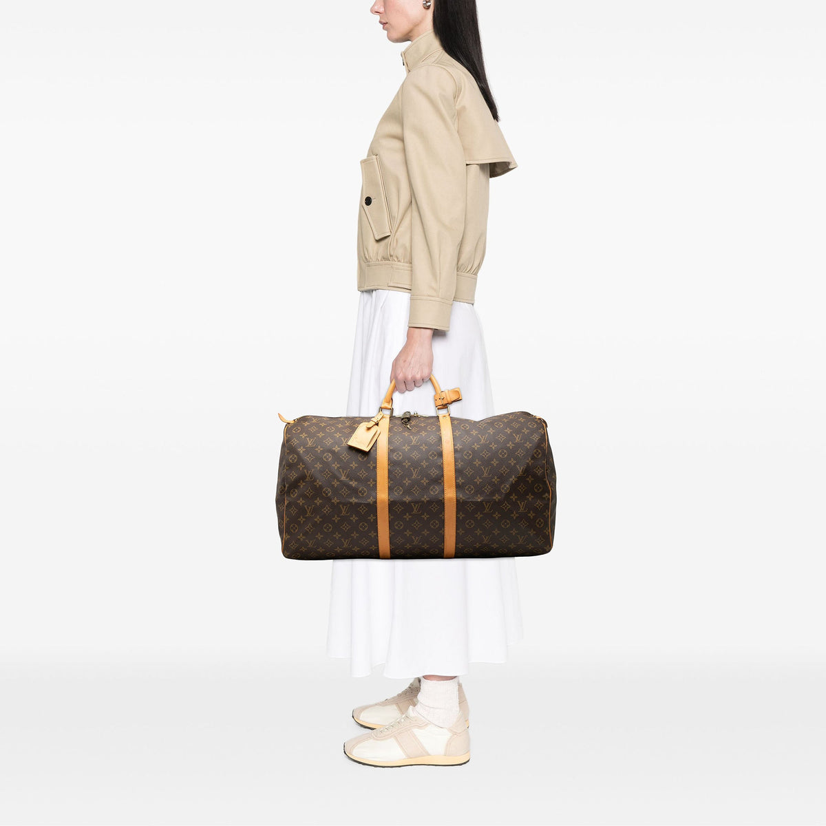 Louis Vuitton Monogram Keepall 60 — Brown
