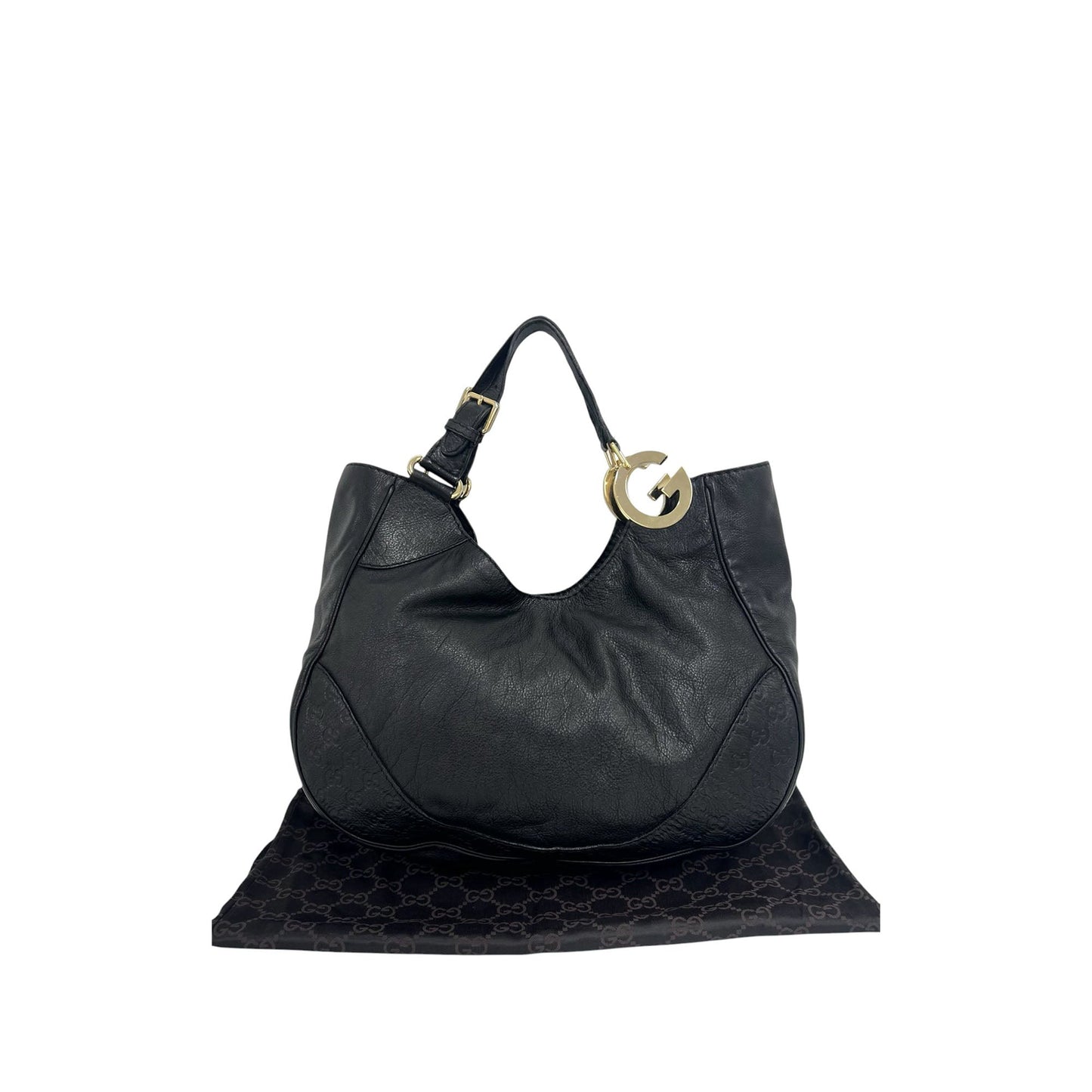Gucci Guccissima Trimmed Charlotte Tote