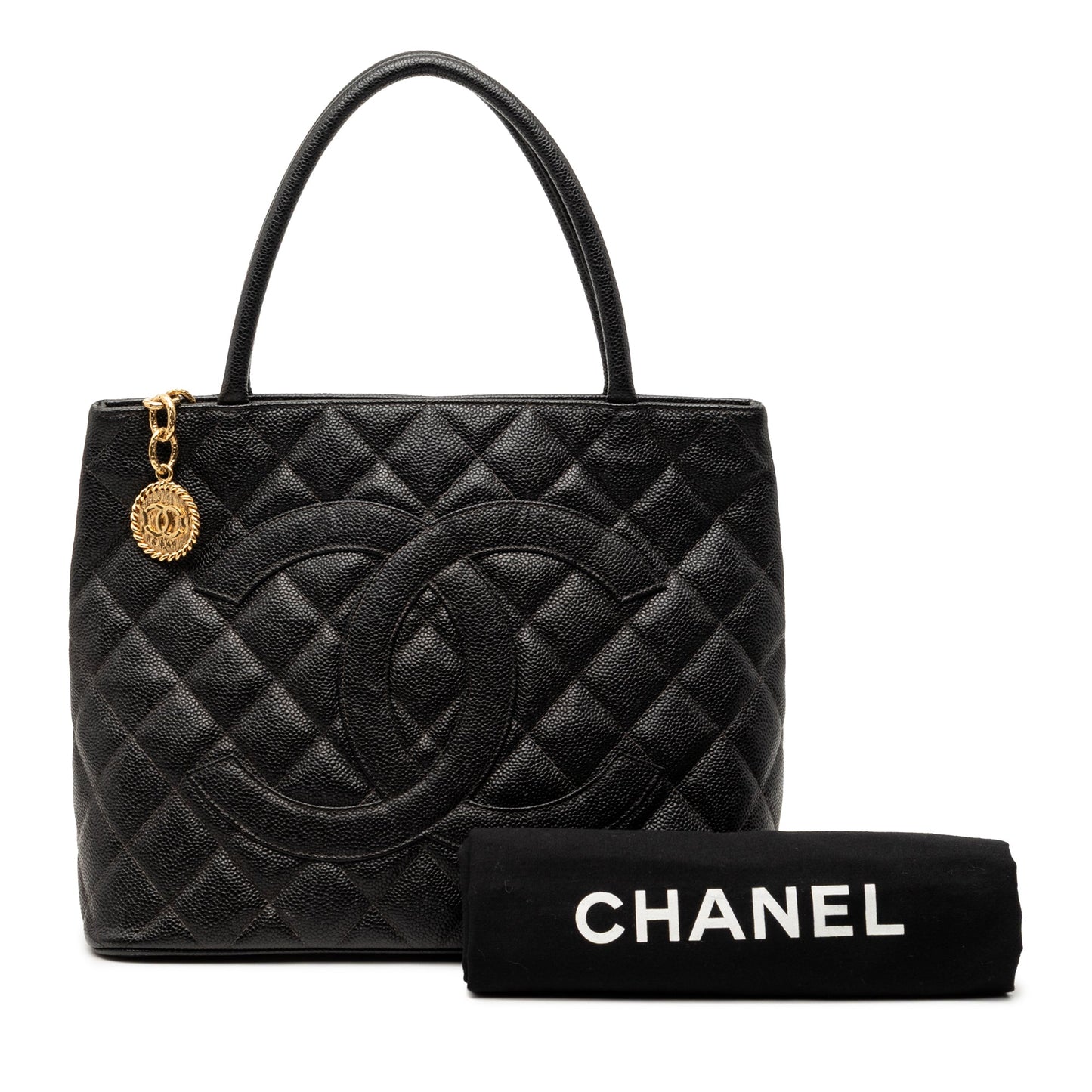 Chanel Caviar Medallion Tote