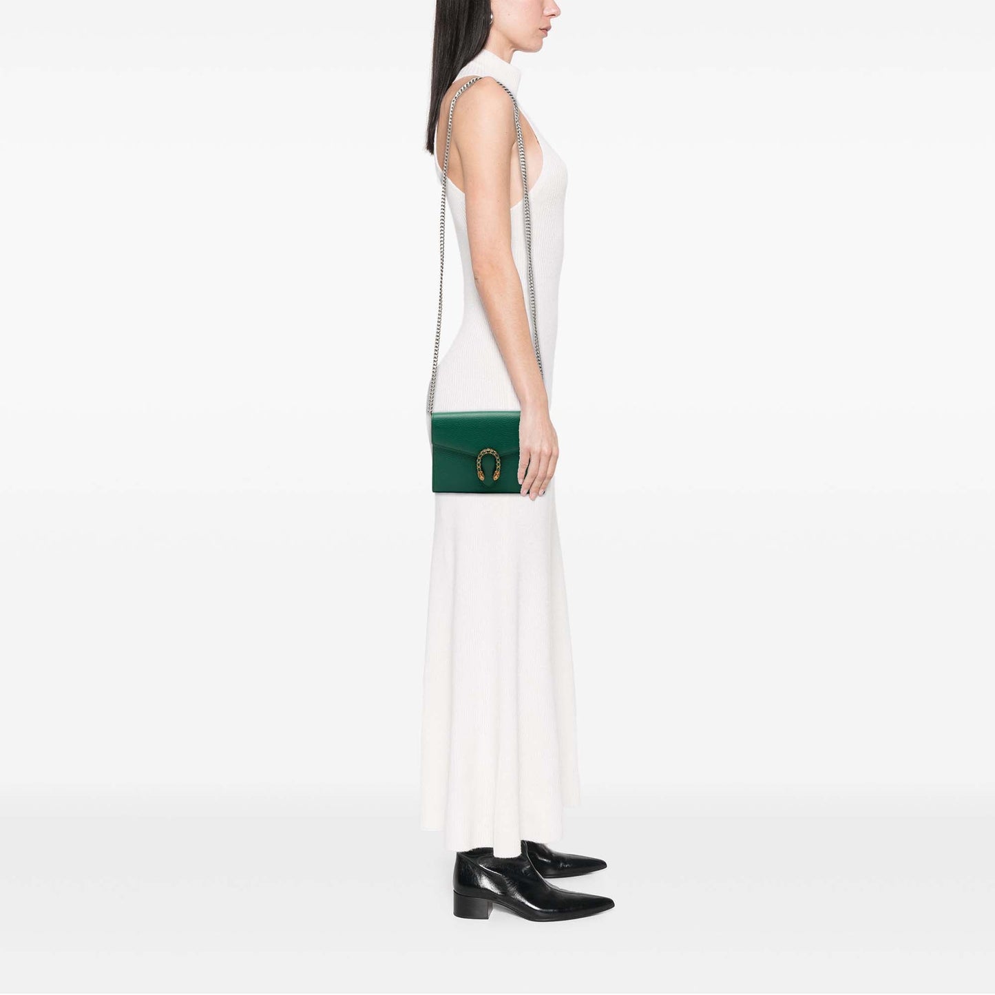 Gucci Leather Dionysus Wallet on Chain
