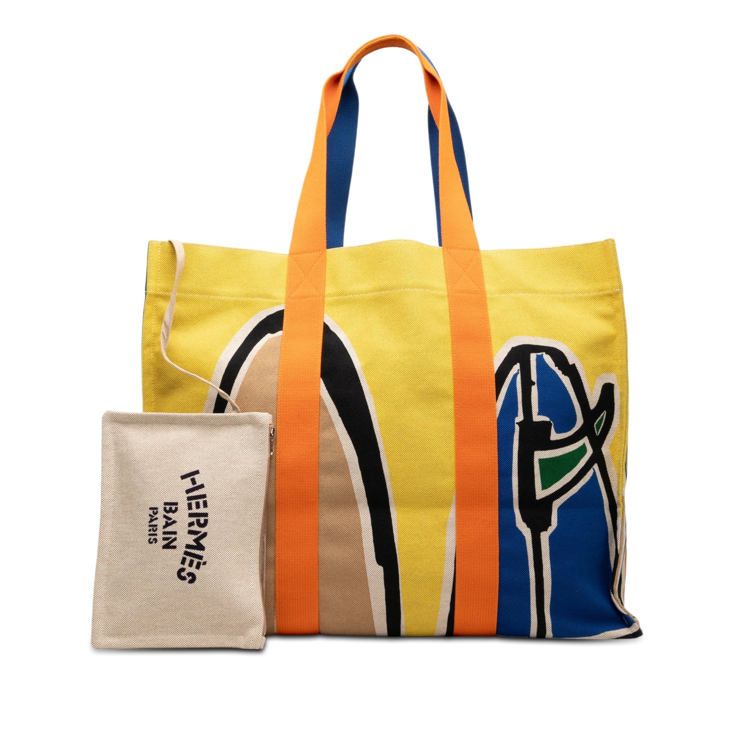 Hermès Toile 3 Surfs Beach Bag