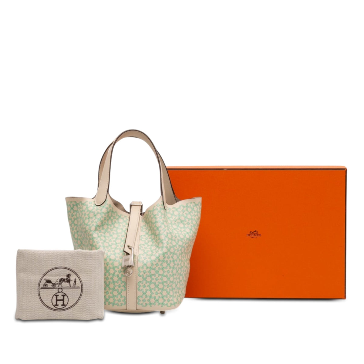 Hermès Swift Lucky Daisy Picotin Lock 18