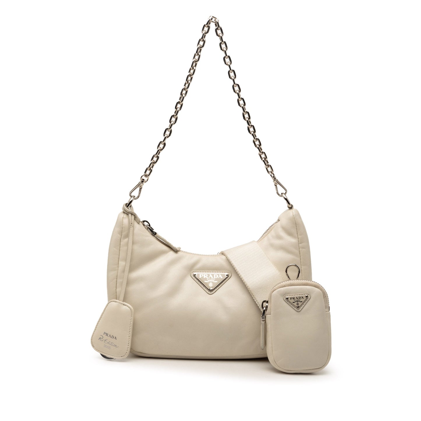 Prada Nappa Soft Padded Re Edition 2005 Satchel