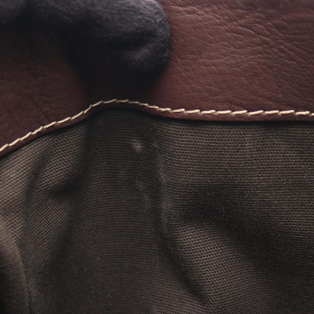 Celine Leather Boogie Handbag — Brown