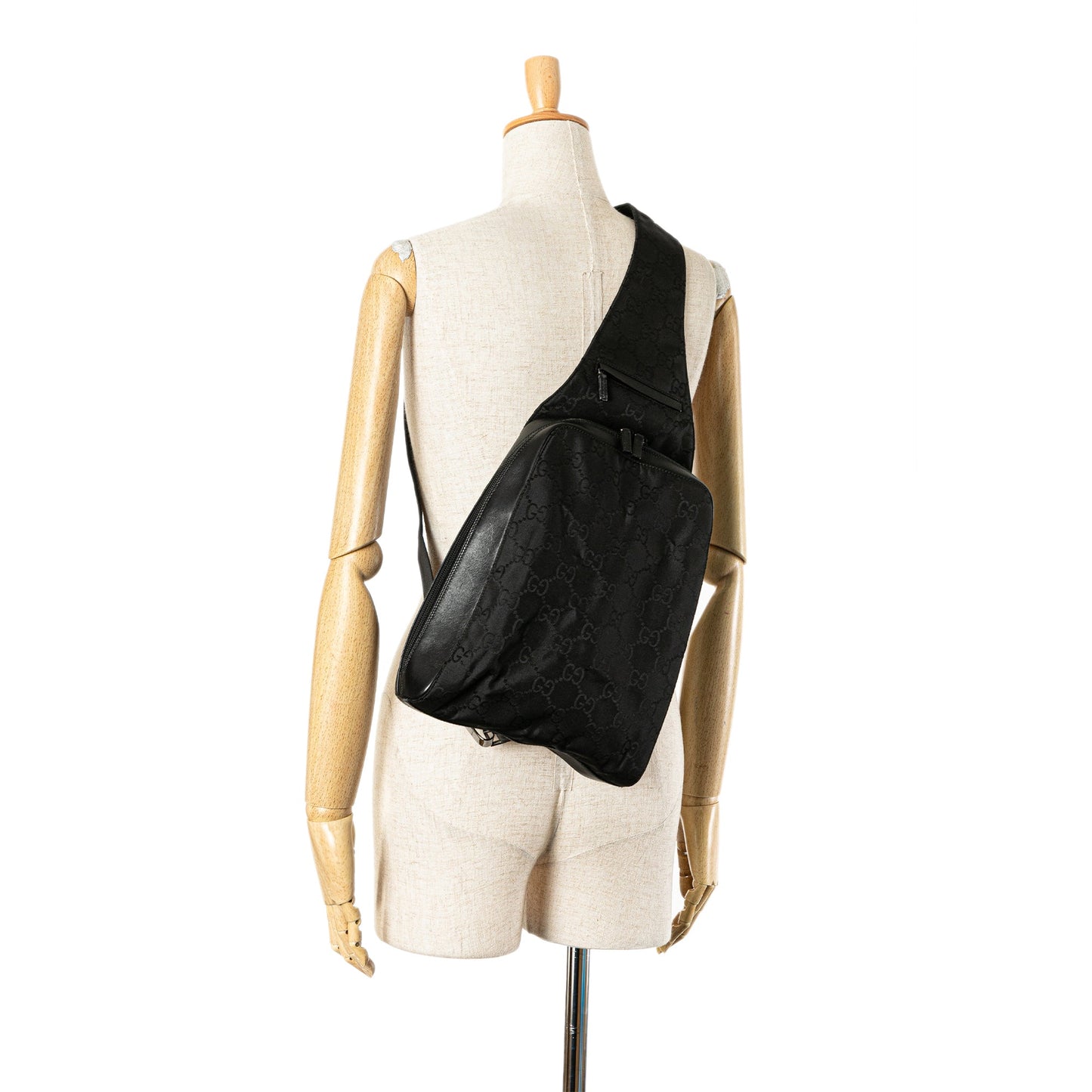 Gucci GG Nylon Sling Backpack