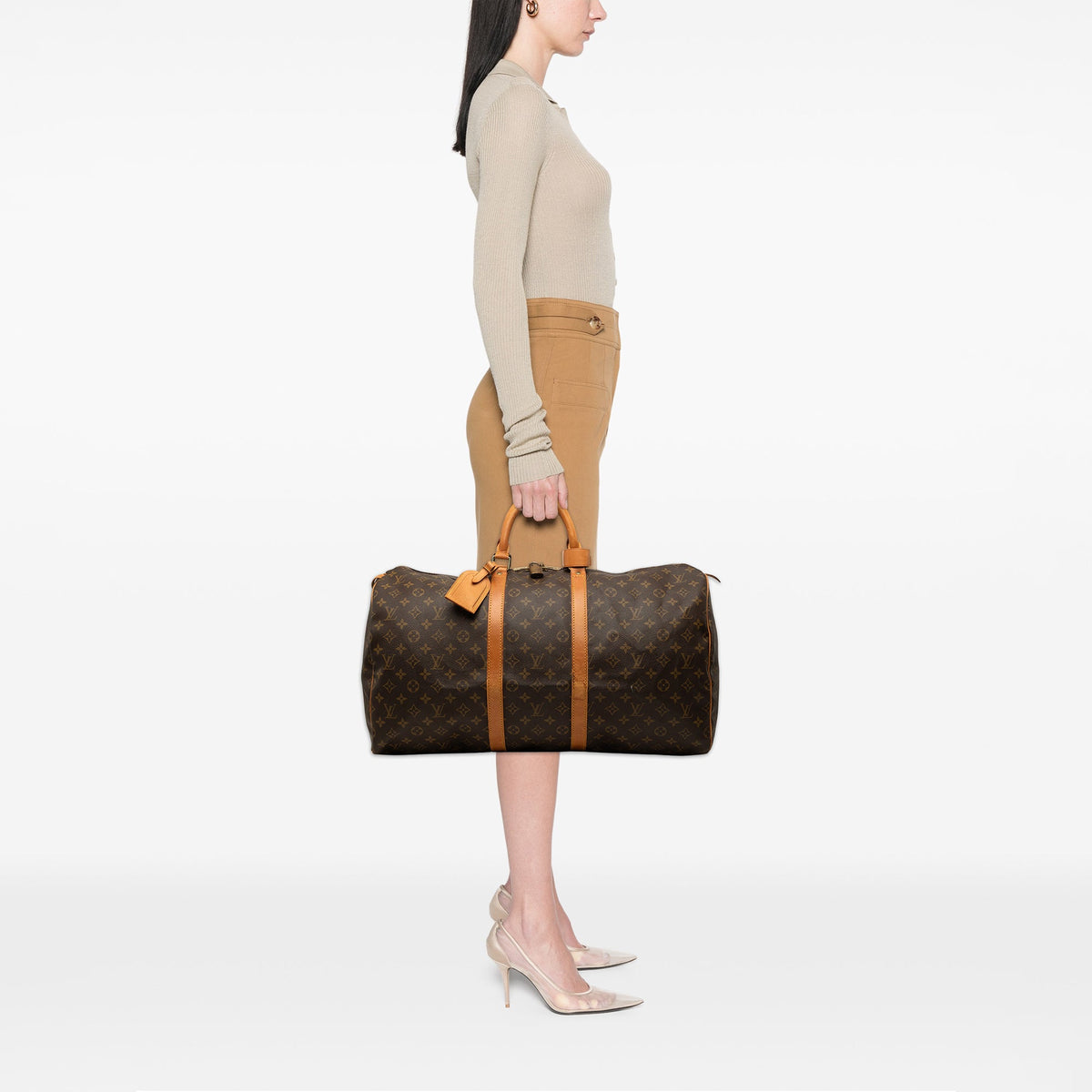 Louis Vuitton Monogram Keepall 55