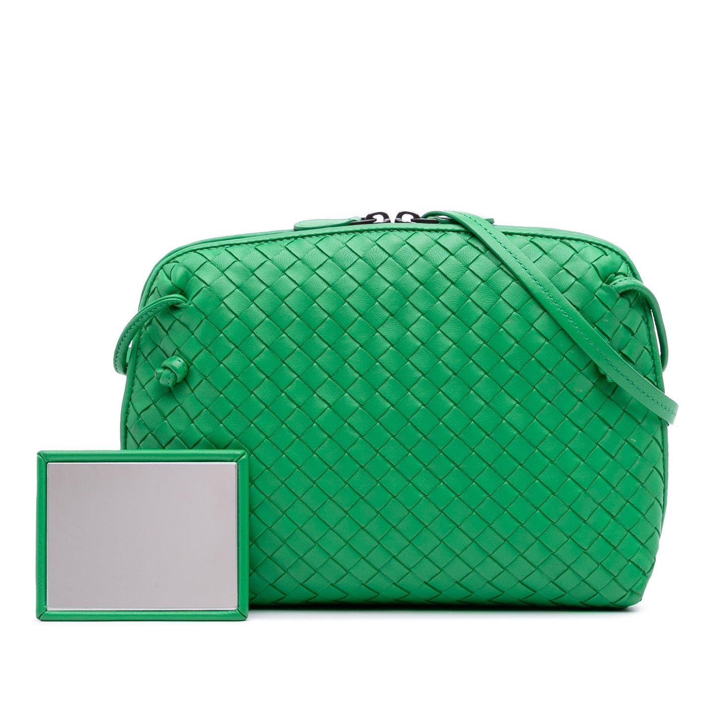 Bottega Veneta Nappa Intrecciato Nodini Crossbody