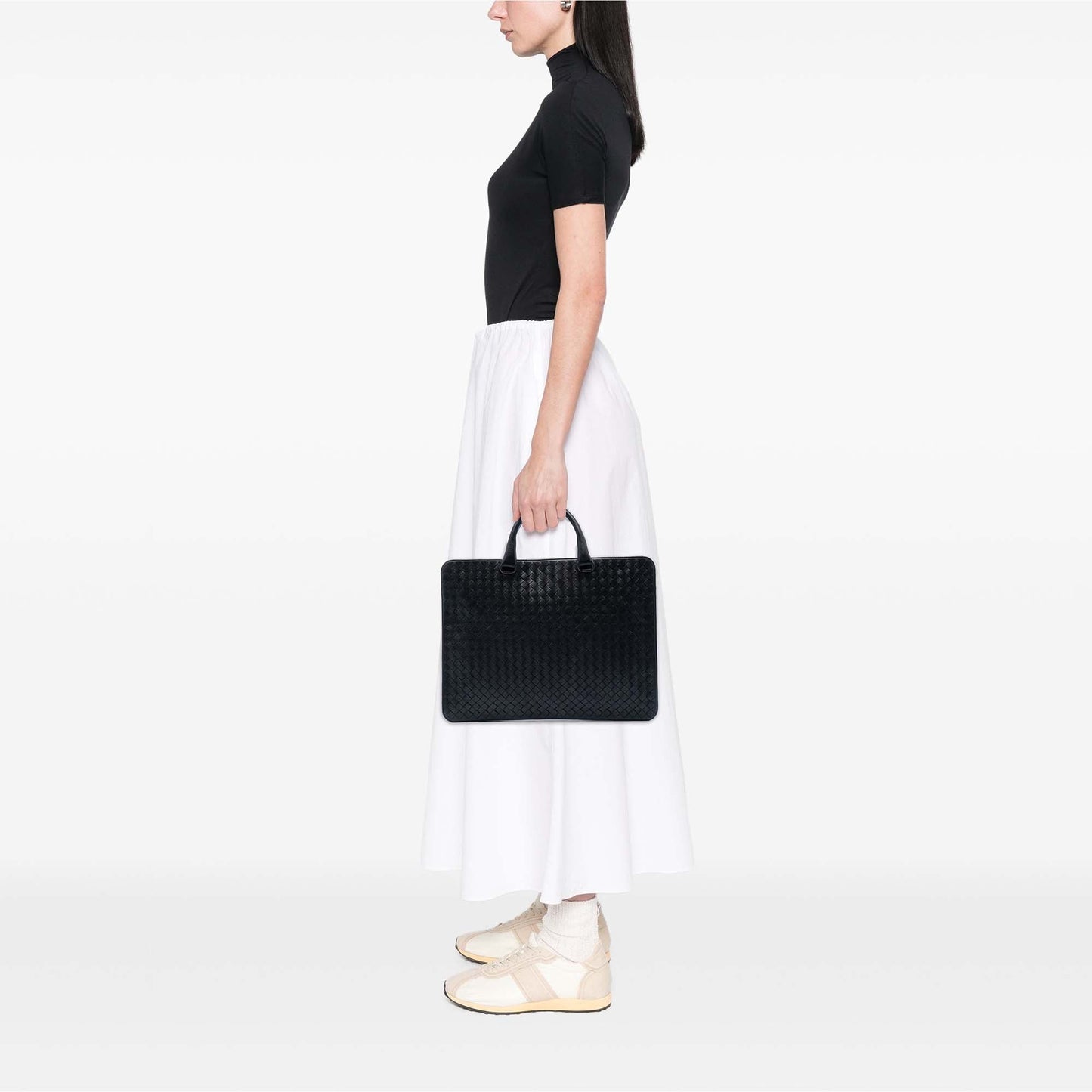 Bottega Veneta Nappa Intrecciato Club Briefcase