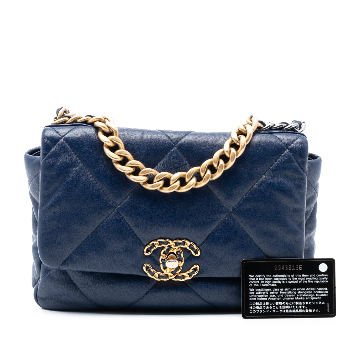Chanel Medium Lambskin 19 Flap