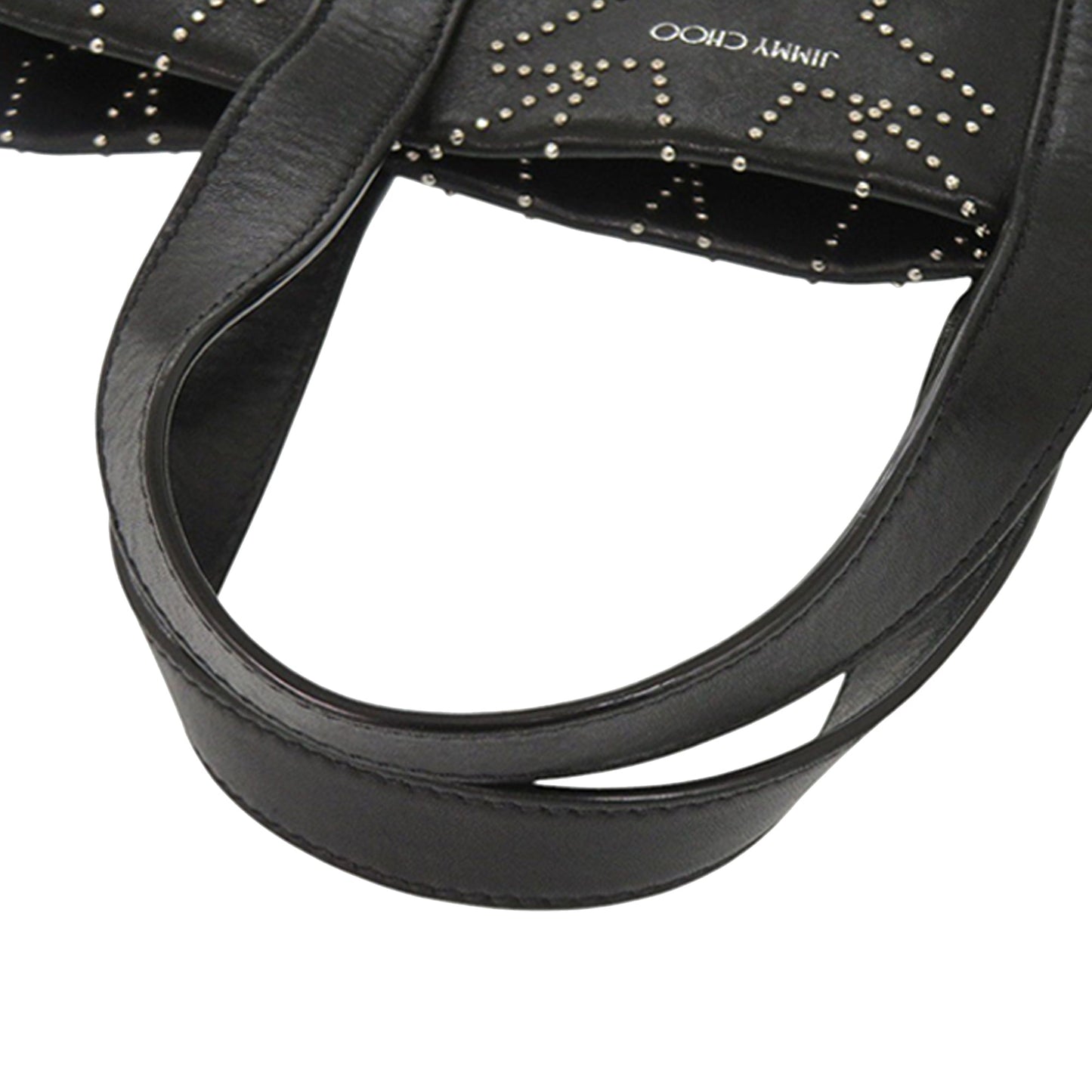 Jimmy Choo Leather Star Studded Sofia Tote