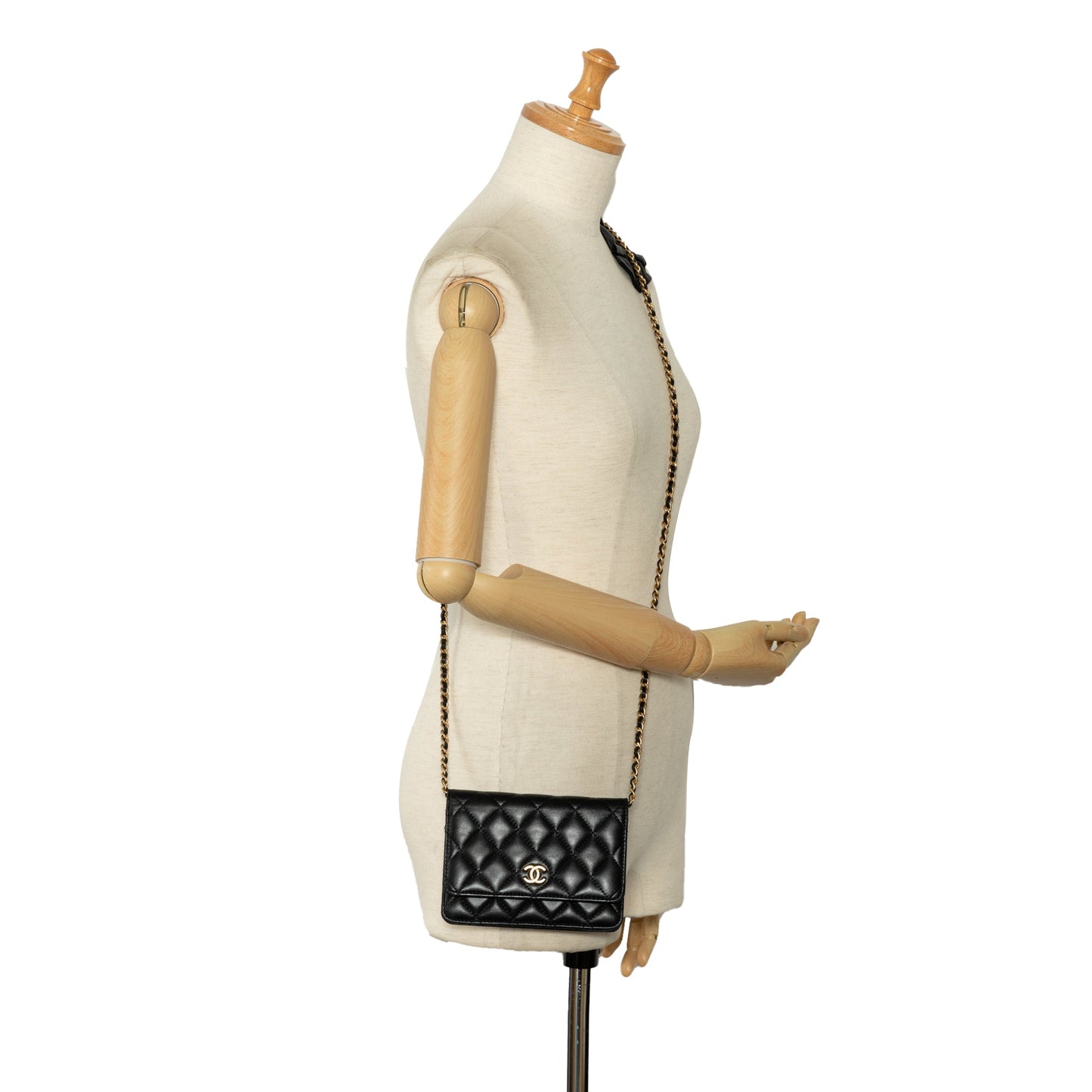 Chanel Lambskin Romance Wallet On Chain