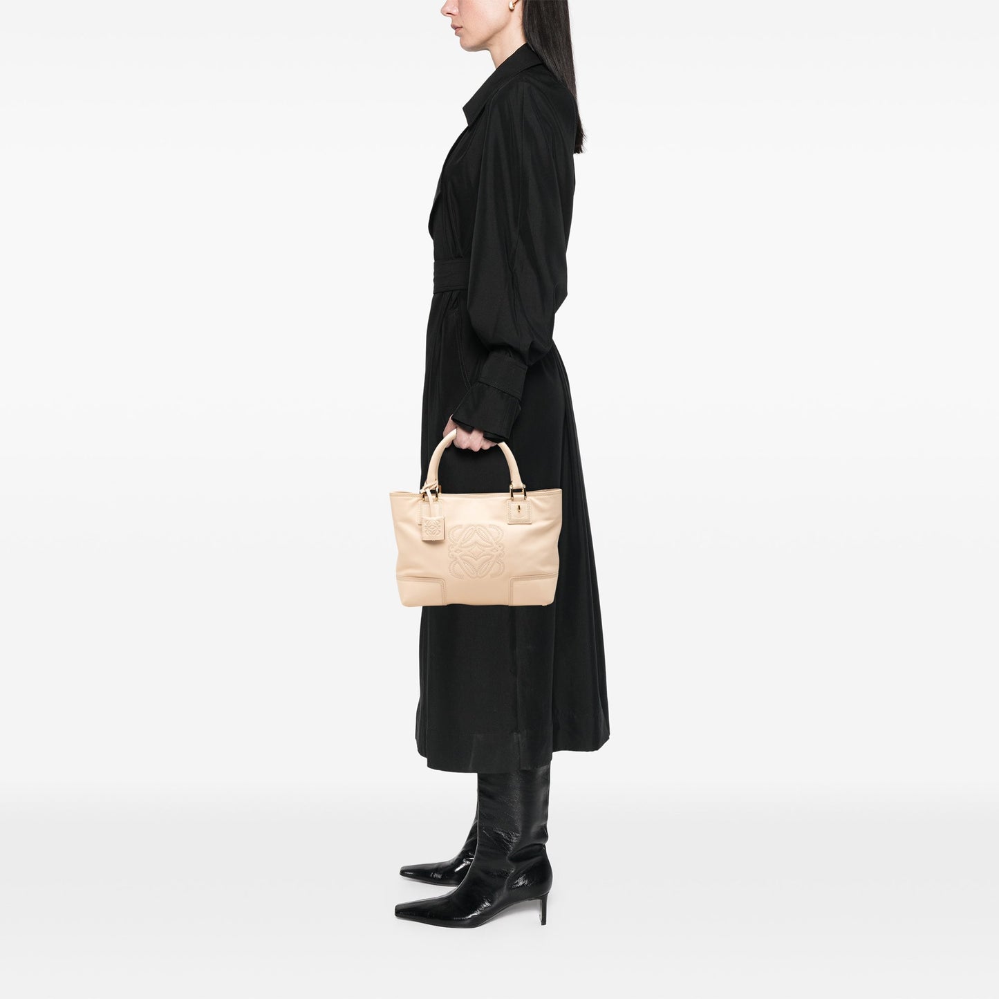LOEWE Leather Fusta 30 Tote
