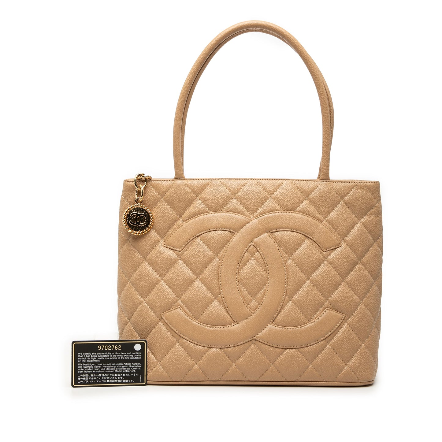 Chanel Caviar Medallion Tote