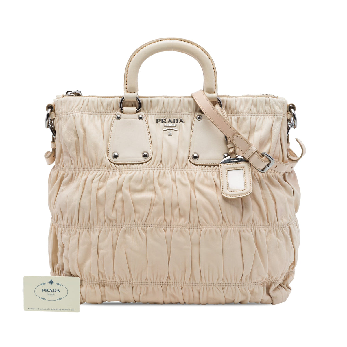 Prada Nappa Gaufre Satchel