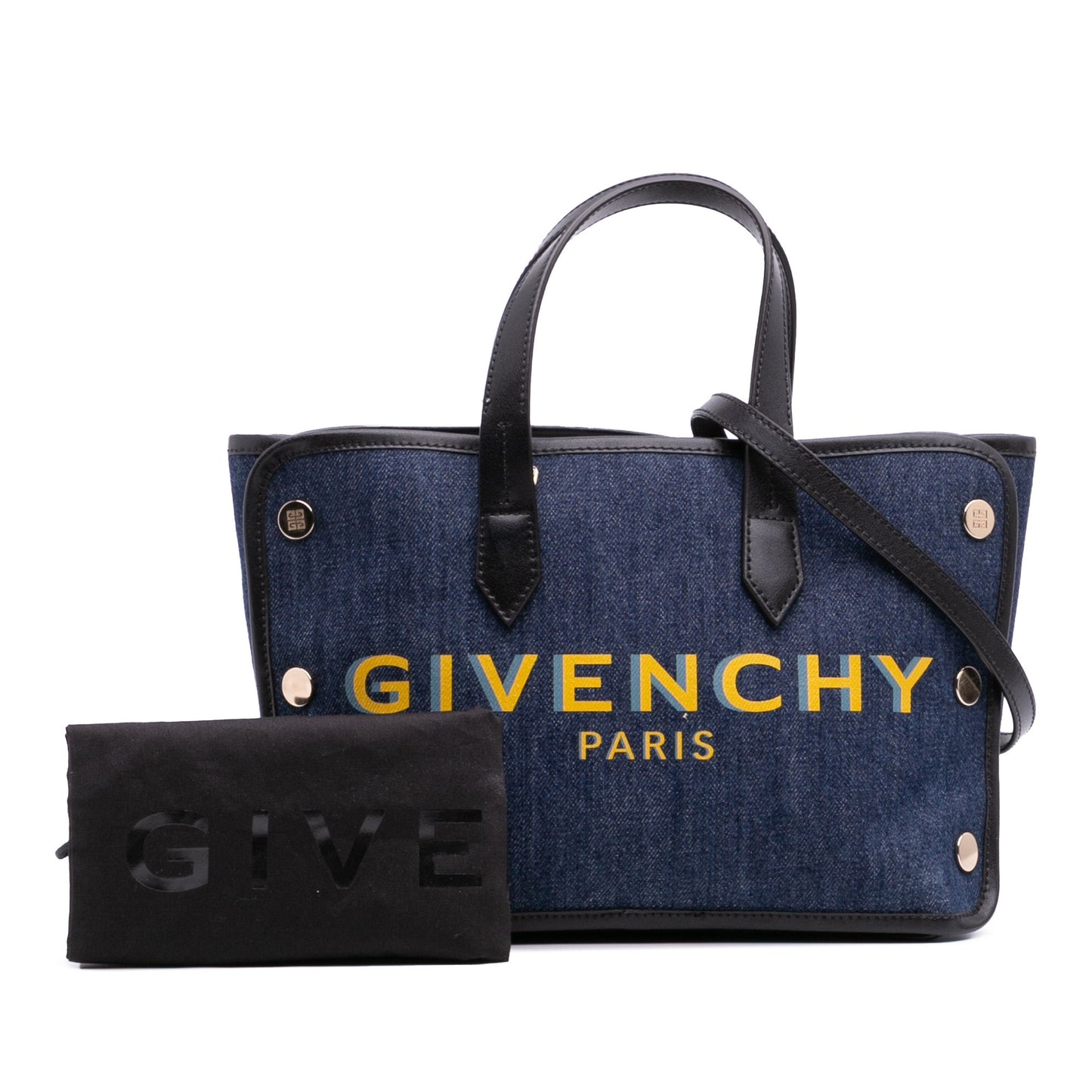 Givenchy Mini Denim Bond Shopper Tote