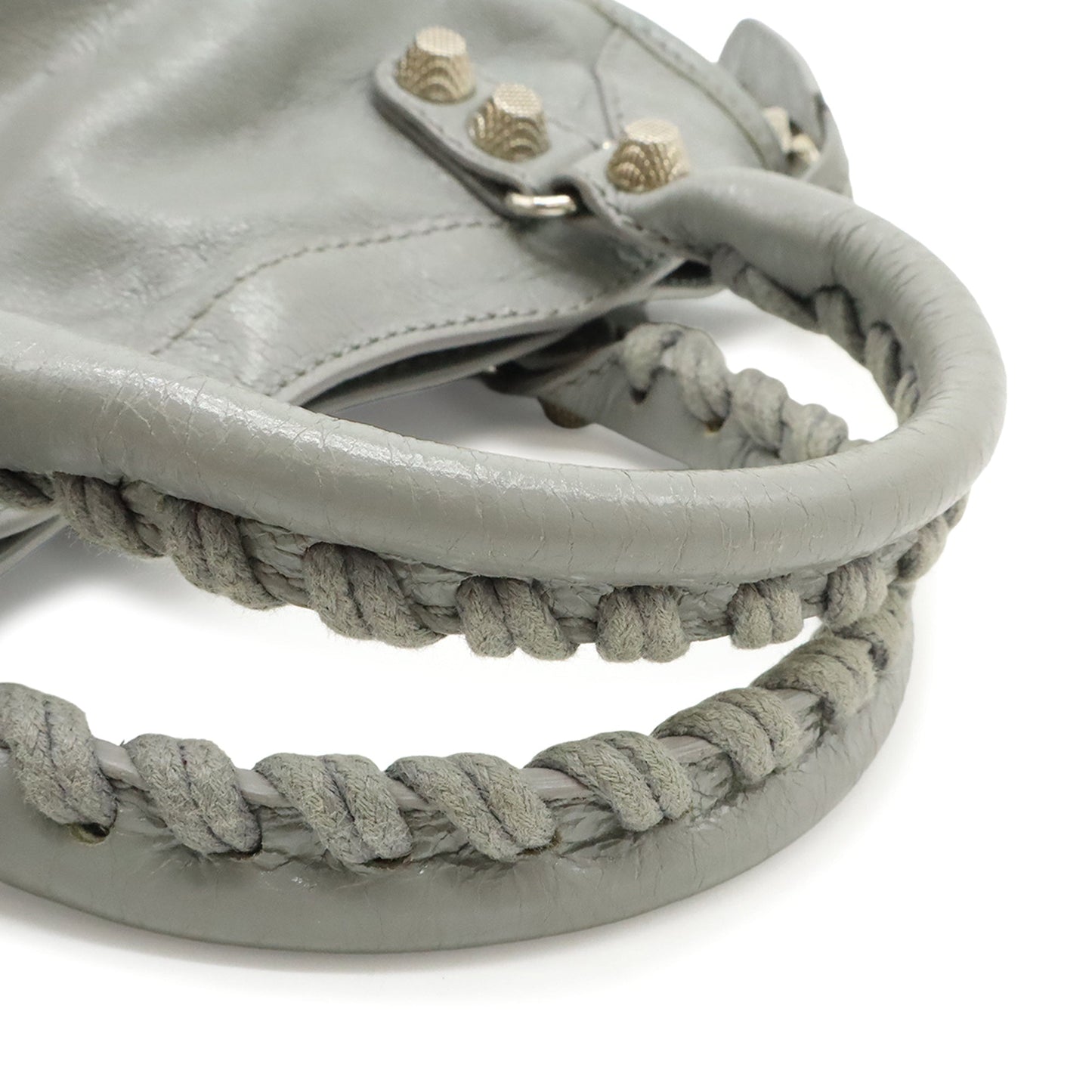 Balenciaga Mini Lambskin Motocross Giant 21 City Satchel