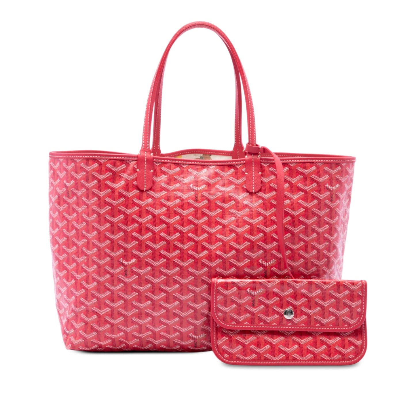 Goyard Limited Edition Goyardine Le Jardin Reversible Saint Louis PM