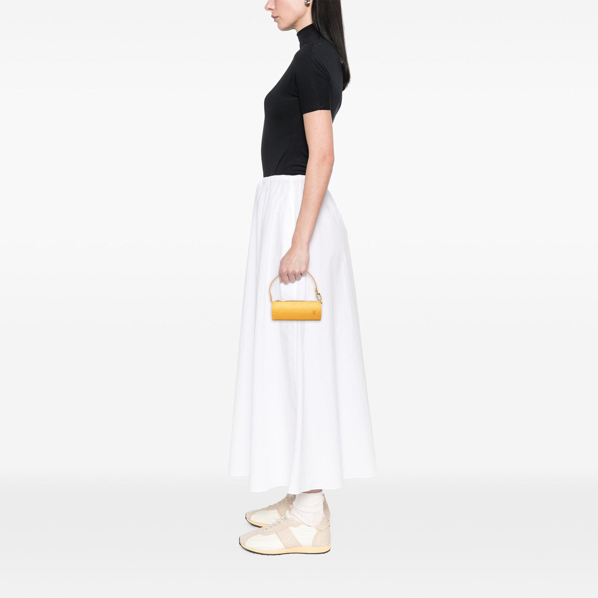 Louis Vuitton Epi Papillon Pochette — Yellow